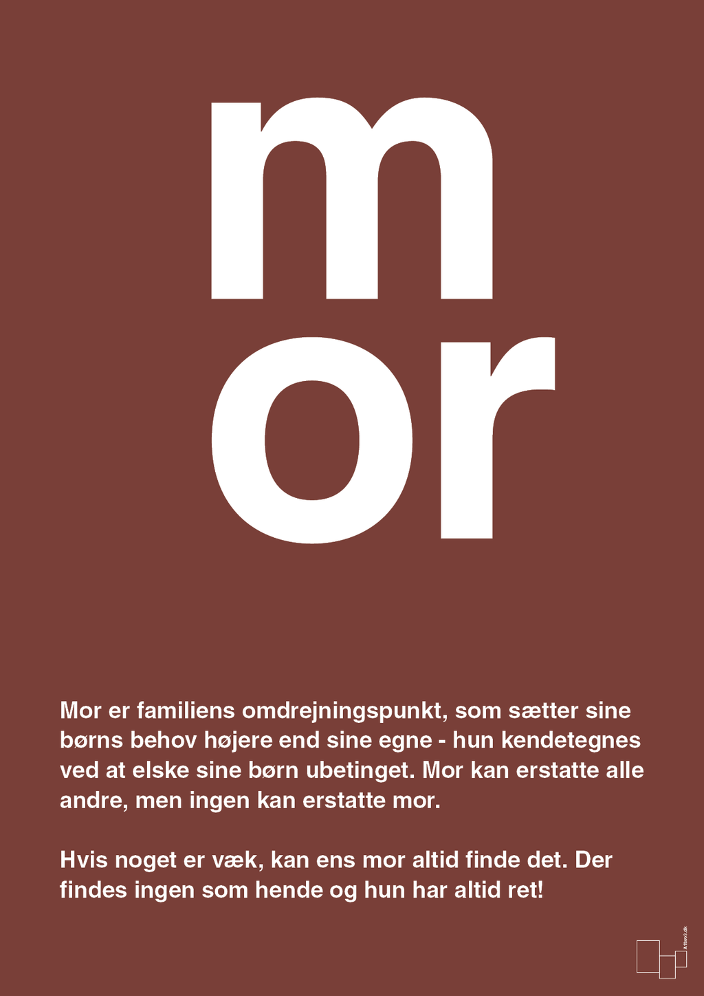 plakat: mor - red pepper-Familie-A1two3