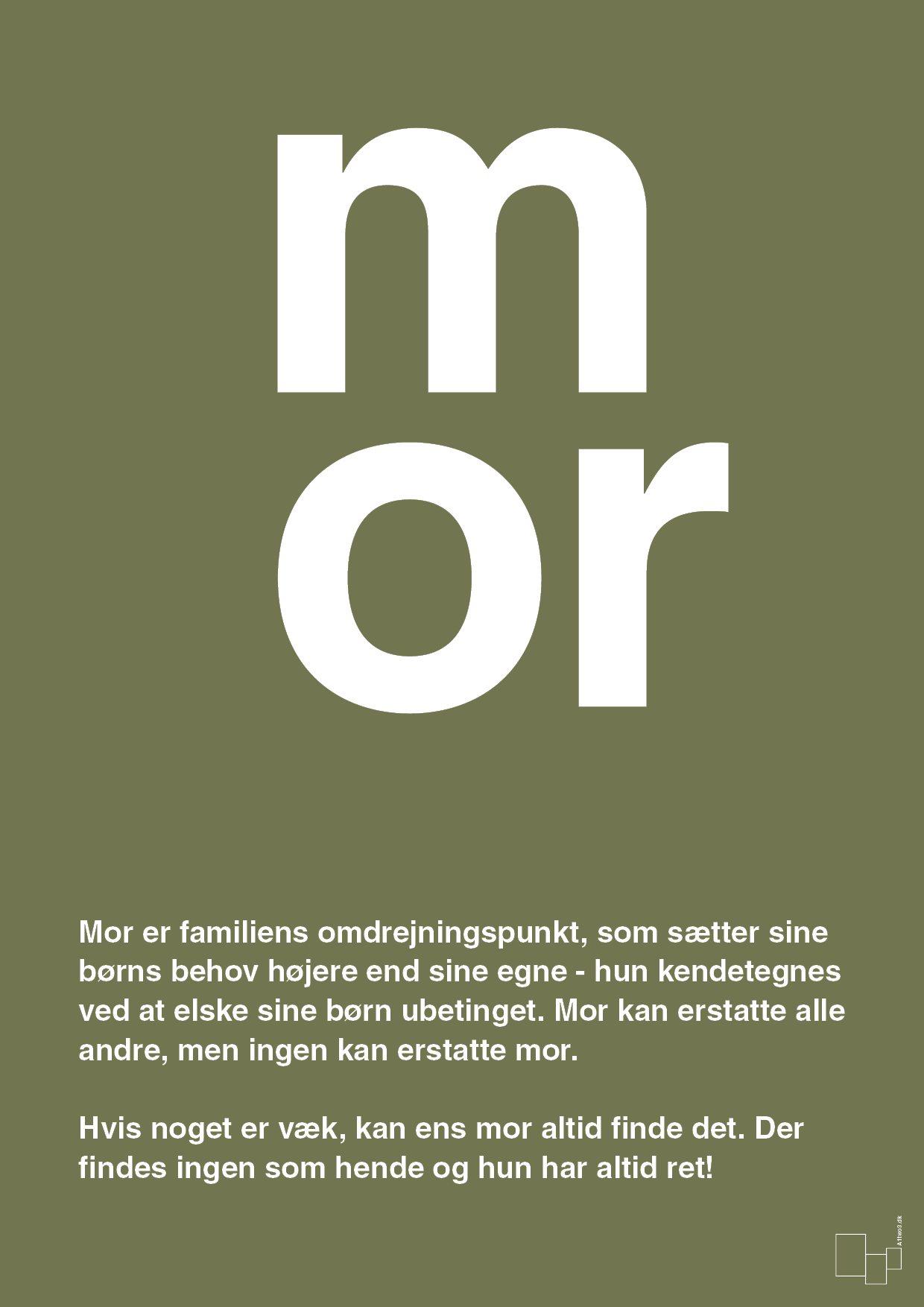 plakat: mor - secret meadow-Familie-A1two3