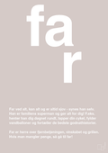 plakat: far - broken beige-Familie-A1two3