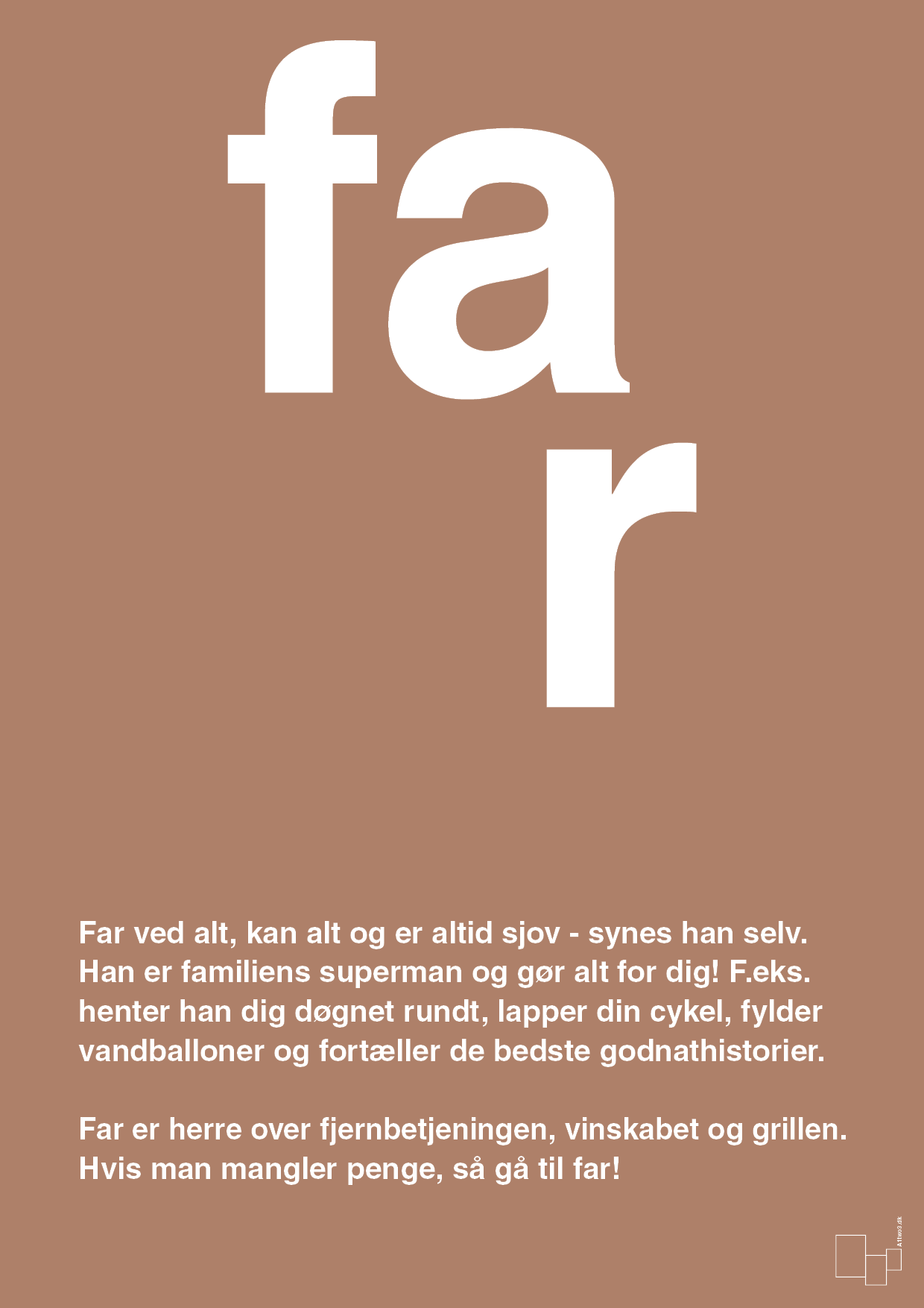 plakat: far - cider spice-Familie-A1two3