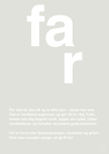 plakat: far - painters white-Familie-A1two3