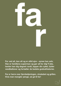 plakat: far - secret meadow-Familie-A1two3