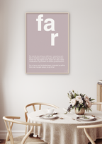 plakat: far - rumba orange-Familie-A1two3