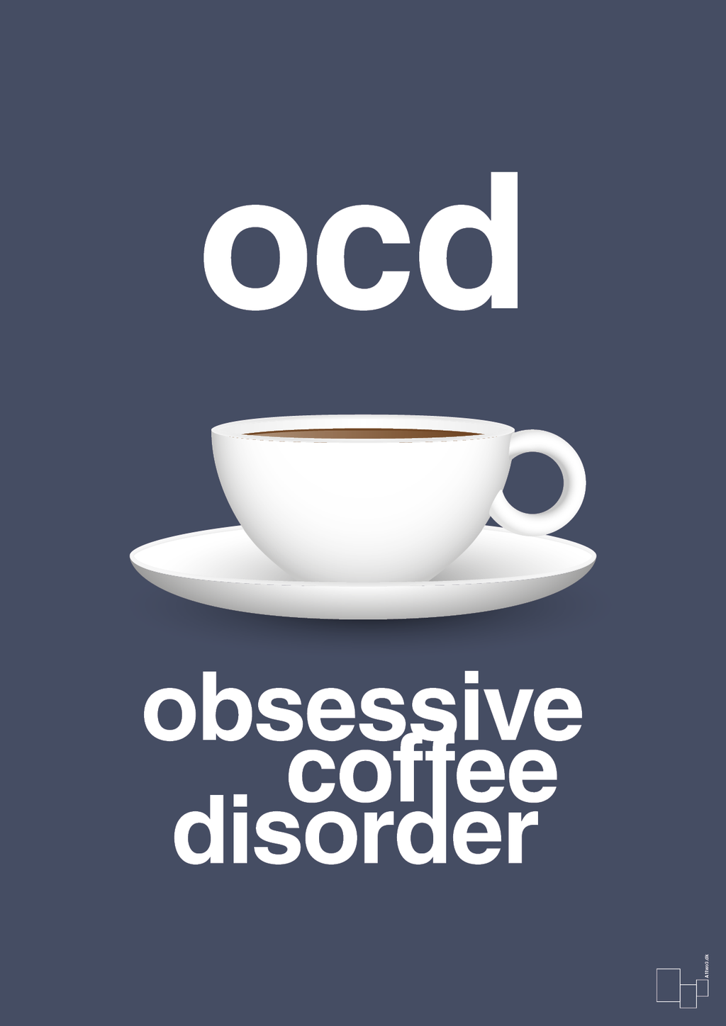 Ocd - obsessive coffe disorder - petrol-Kaffe-A1two3