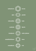 plakat: chakra - jade