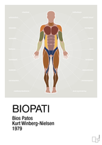 plakat: biopati - painters white