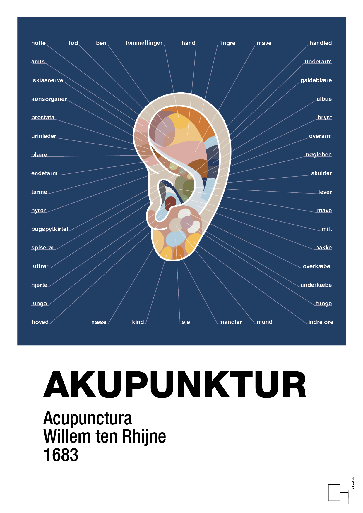 plakat: akupunktur - lapis blue-Alternativ-A1two3