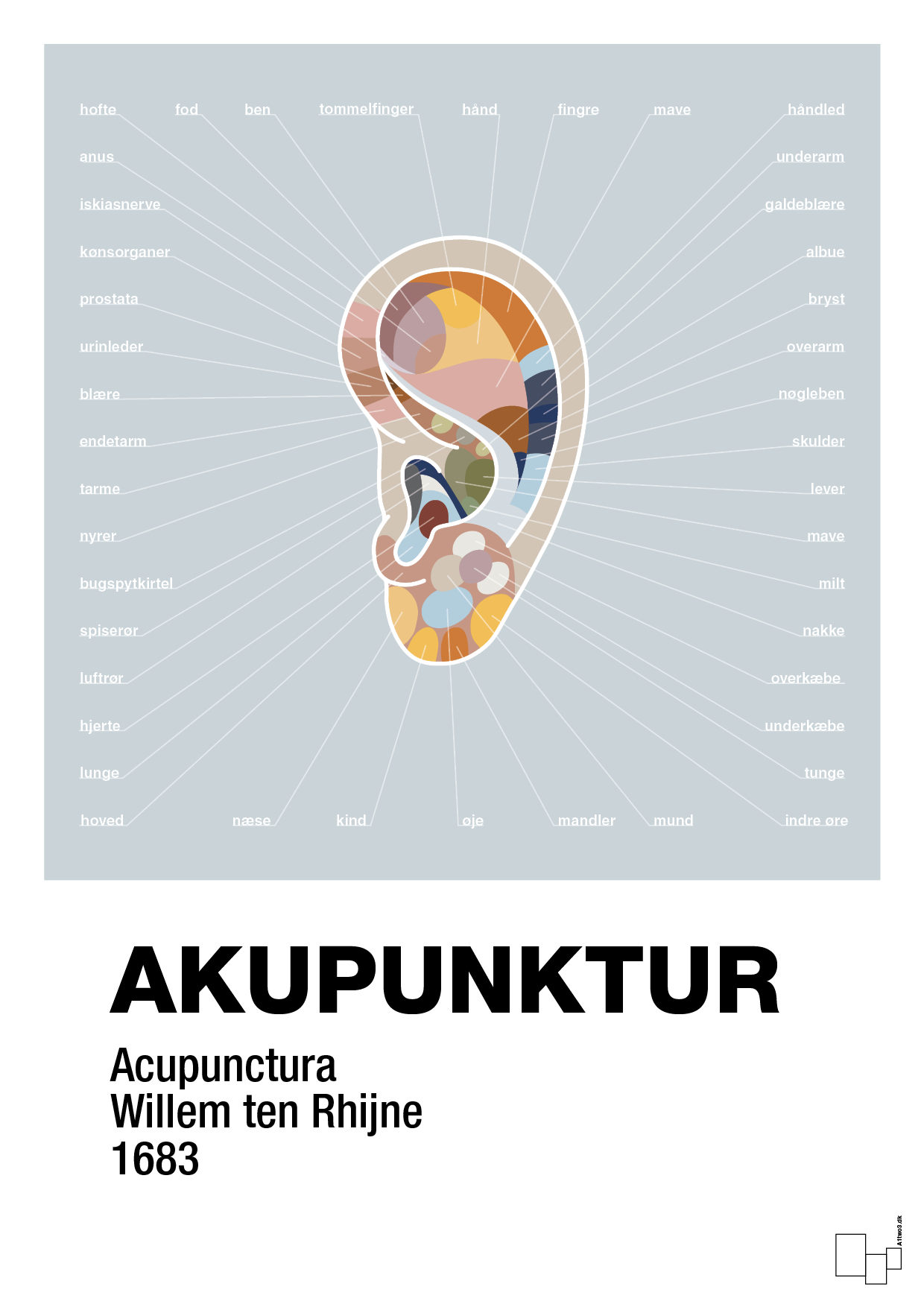 plakat: akupunktur - light drizzle-Alternativ-A1two3