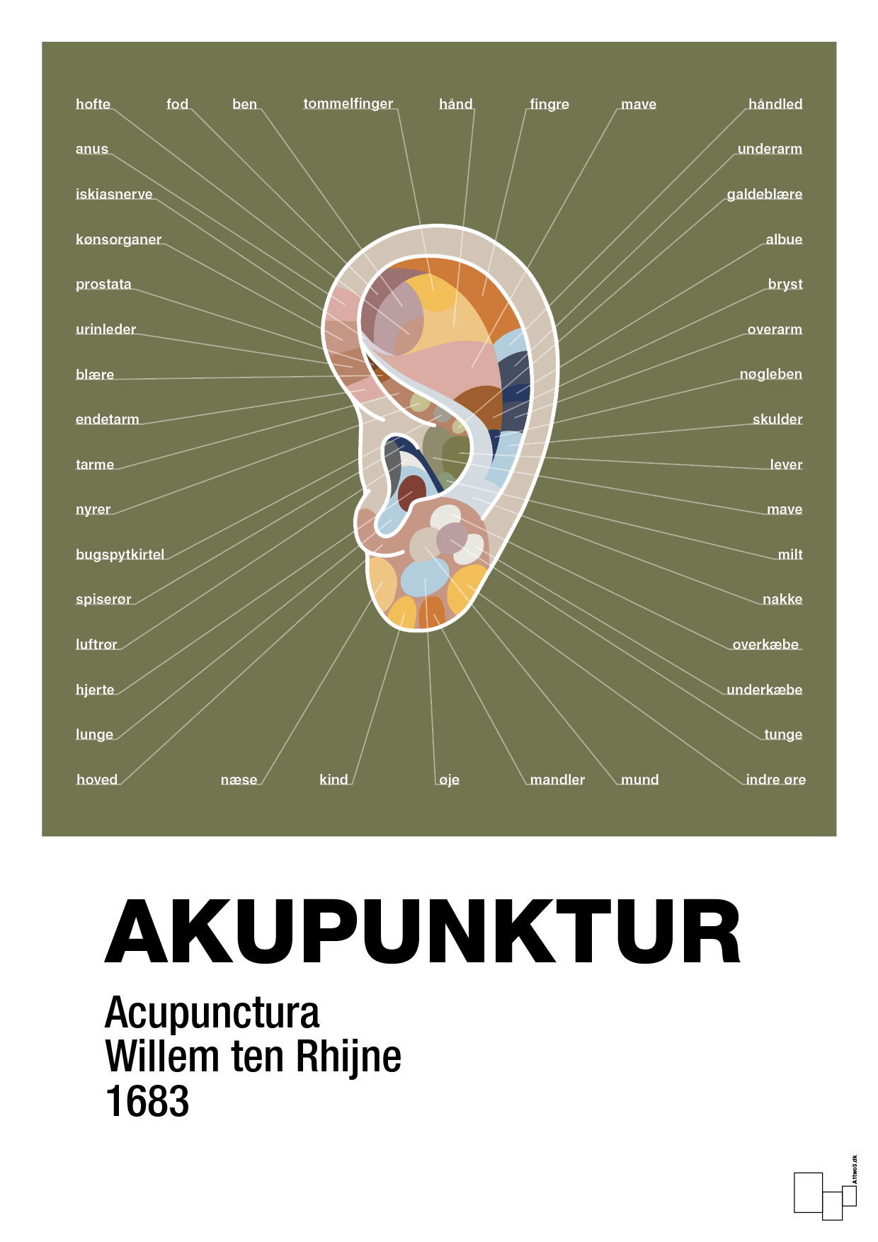plakat: akupunktur - secret meadow-Alternativ-A1two3