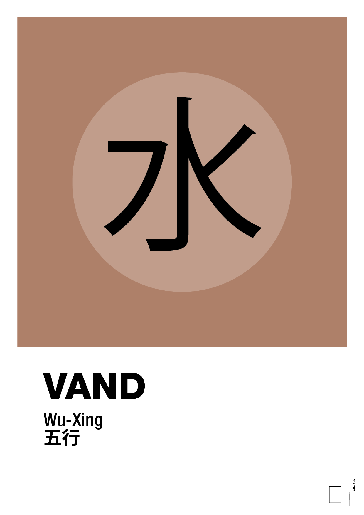 plakat: de fem faser - vand - cider spice-Alternativ-A1two3