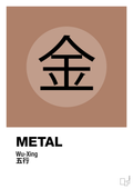 plakat: de fem faser - metal - cider spice-Alternativ-A1two3