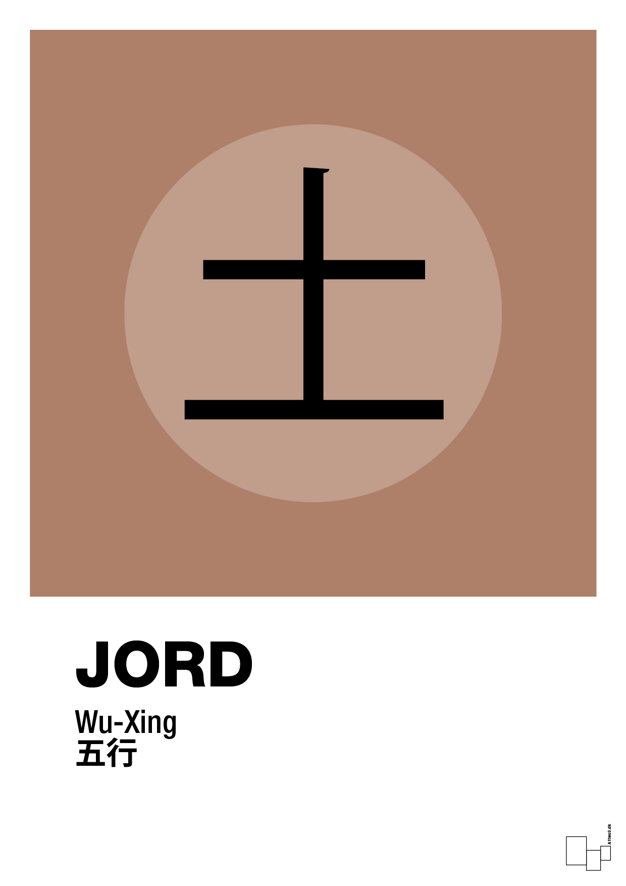 plakat: de fem faser - jord - cider spice-Alternativ-A1two3