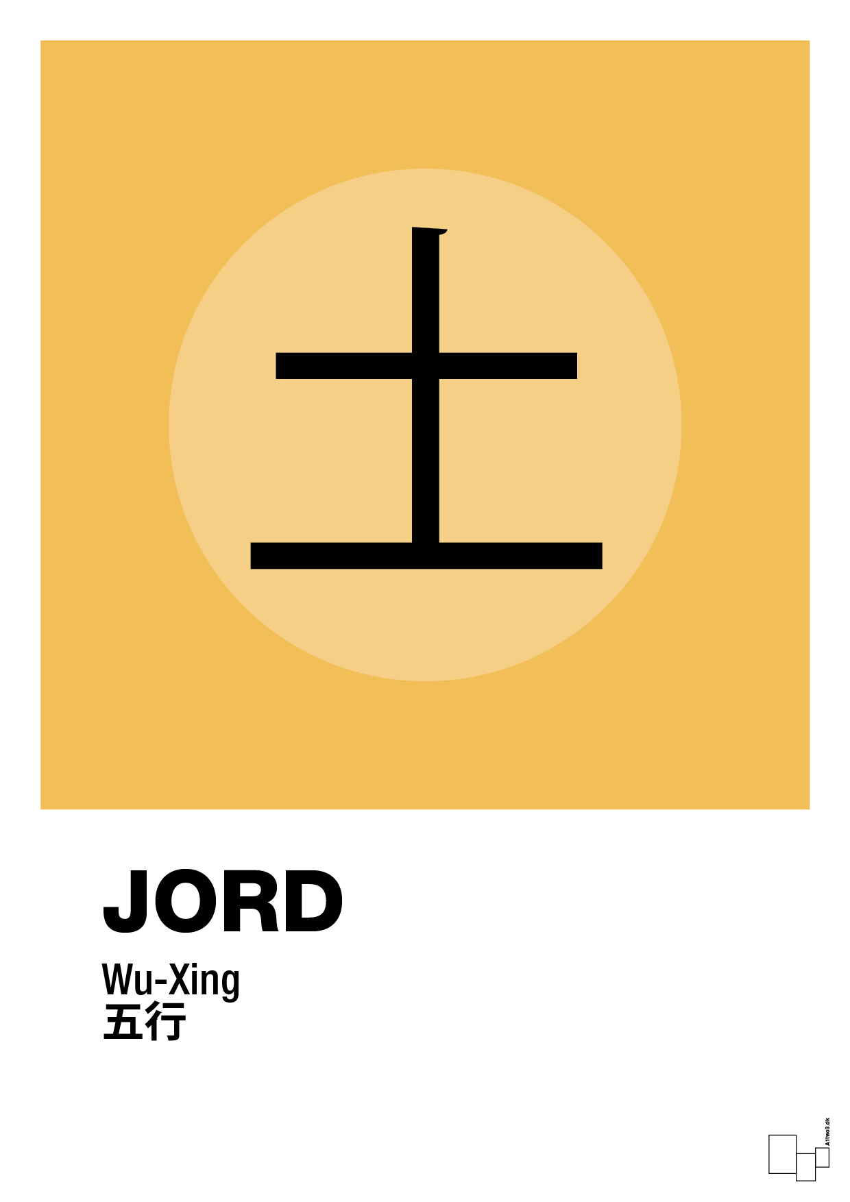 plakat: de fem faser - jord - honeycomb-Alternativ-A1two3