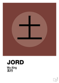plakat: de fem faser - jord - red pepper-Alternativ-A1two3