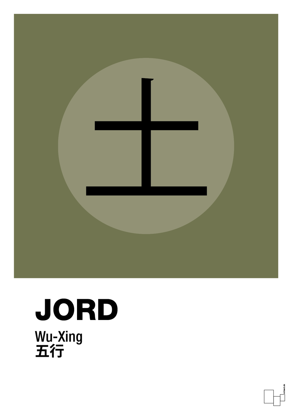 plakat: de fem faser - jord - secret meadow-Alternativ-A1two3