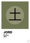 plakat: de fem faser - jord - secret meadow-Alternativ-A1two3