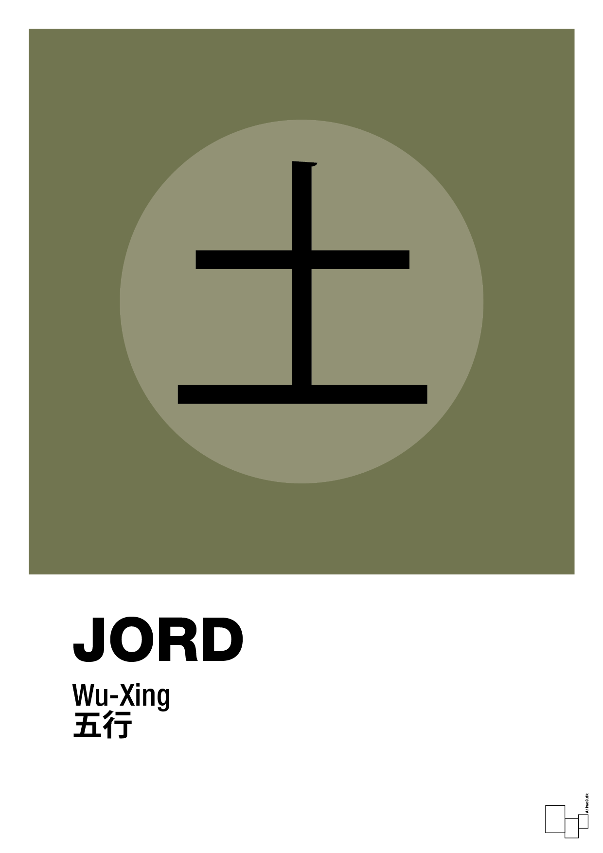 plakat: de fem faser - jord - secret meadow-Alternativ-A1two3