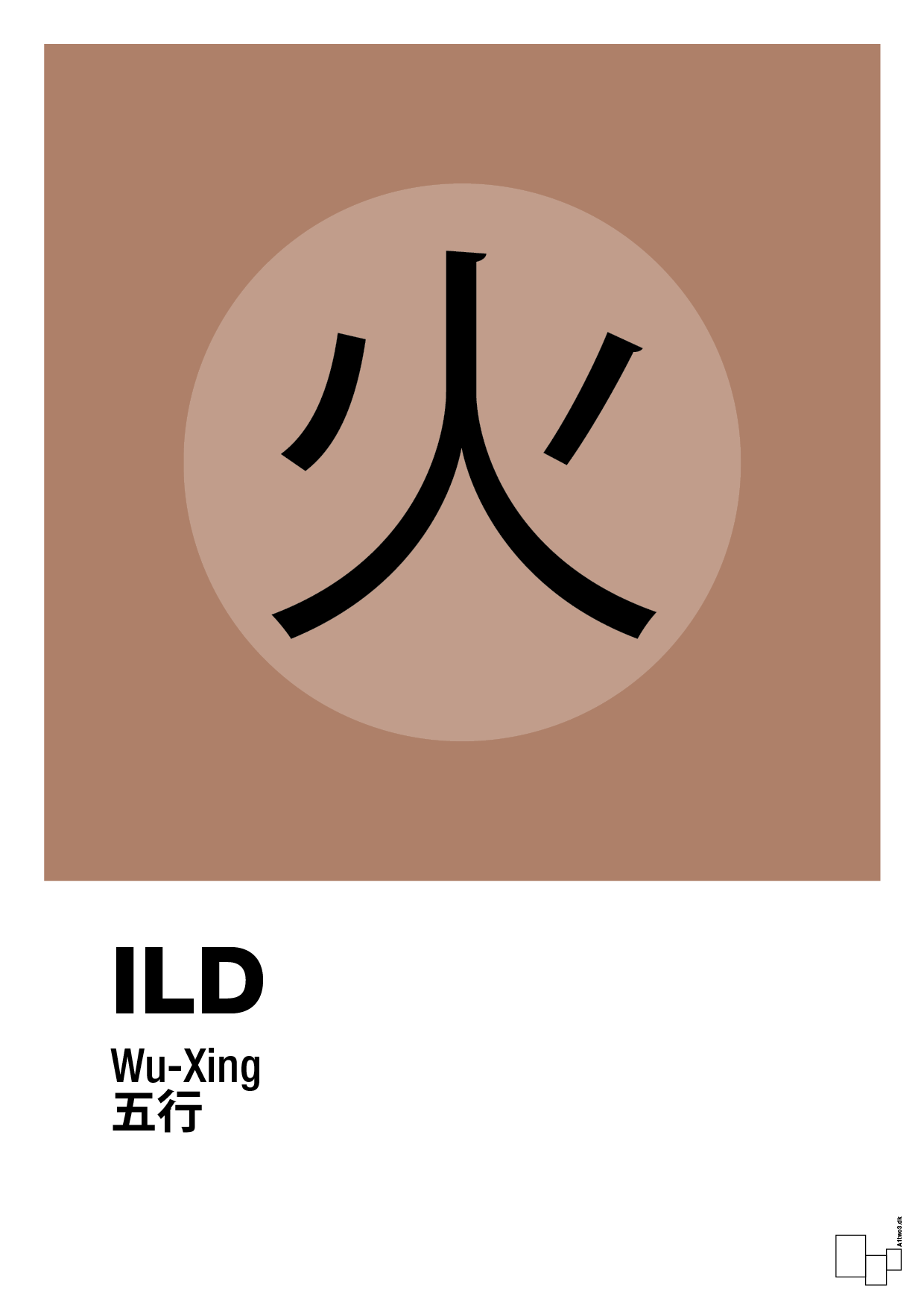 plakat: de fem faser - ild - cider spice-Alternativ-A1two3
