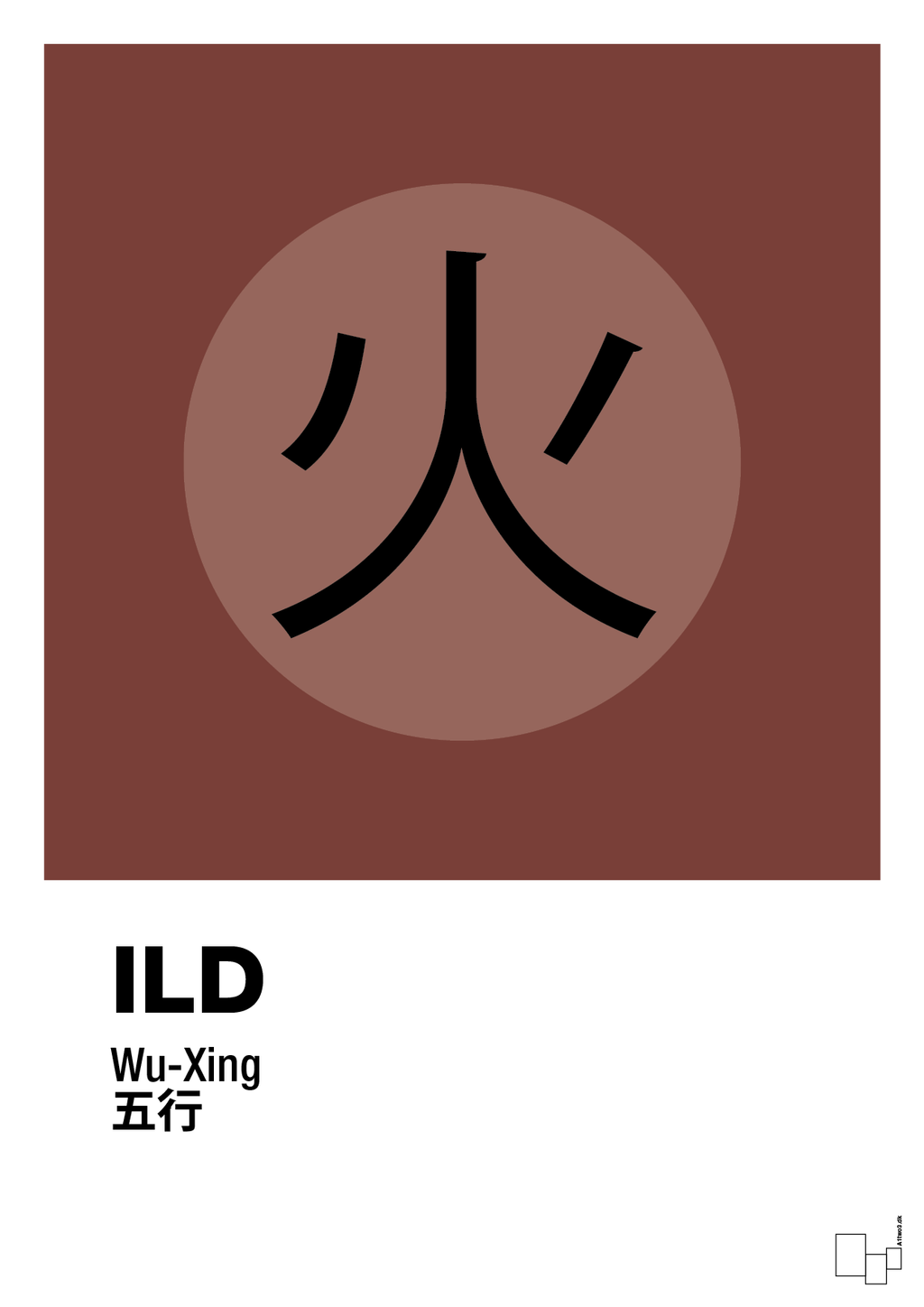 plakat: de fem faser - ild - red pepper-Alternativ-A1two3