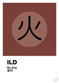 plakat: de fem faser - ild - red pepper-Alternativ-A1two3