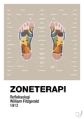 plakat: zoneterapi - creamy mushroom-Alternativ-A1two3