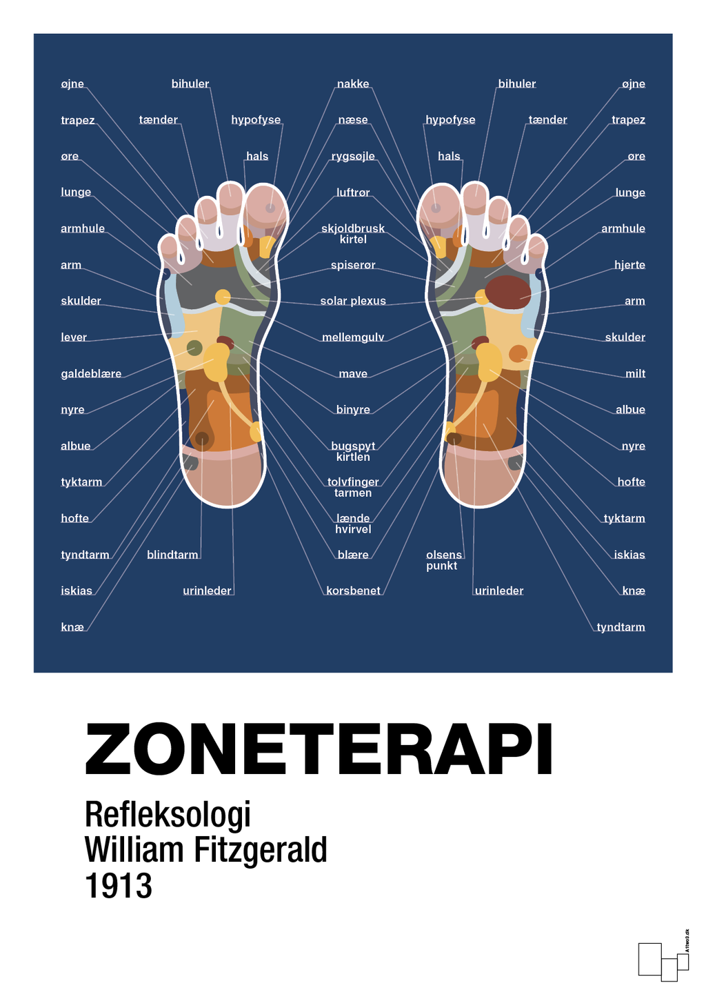 plakat: zoneterapi - lapis blue-Alternativ-A1two3