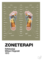 plakat: zoneterapi - misty forrest-Alternativ-A1two3