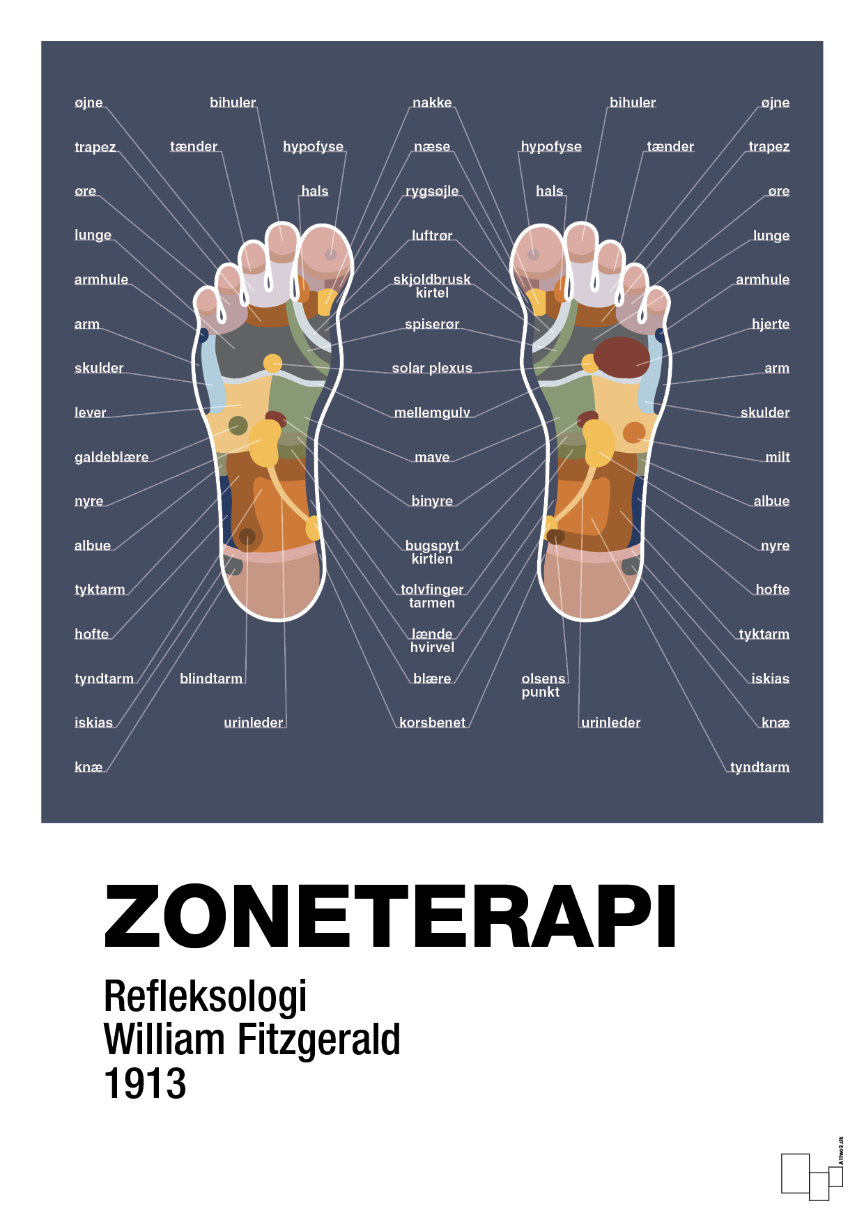 Zoneterapi - petrol-Alternativ-A1two3