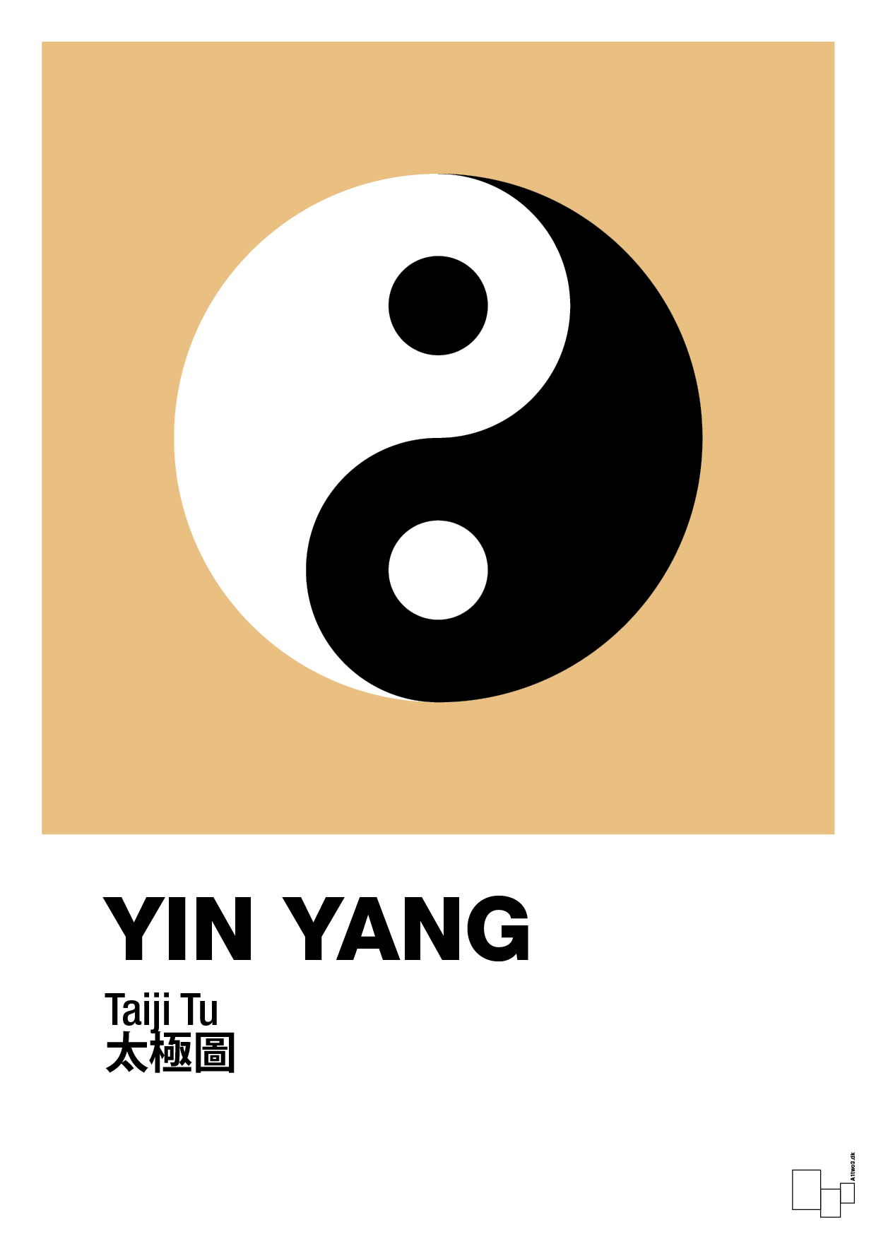 plakat: yin yang - charismatic-Alternativ-A1two3