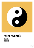 plakat: yin yang - honeycomb-Alternativ-A1two3