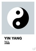 plakat: yin yang - light drizzle-Alternativ-A1two3