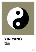 plakat: yin yang - misty forrest-Alternativ-A1two3