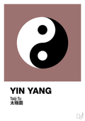plakat: yin yang - plum-Alternativ-A1two3