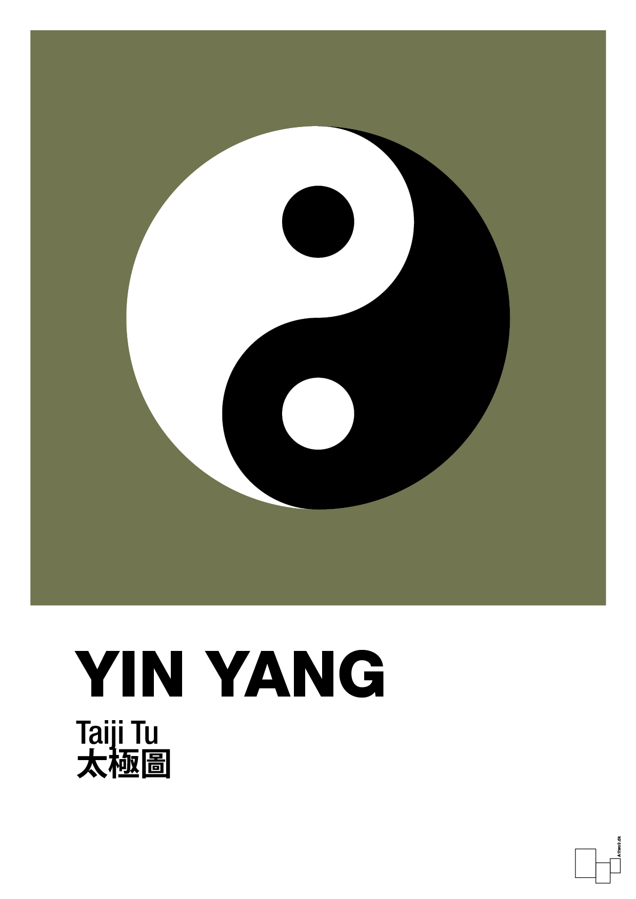 plakat: yin yang - secret meadow-Alternativ-A1two3