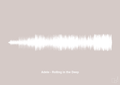 plakat: adele - rolling in the deep - broken beige-Soundwave-A1two3