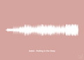 plakat: adele - rolling in the deep - bubble shell-Soundwave-A1two3