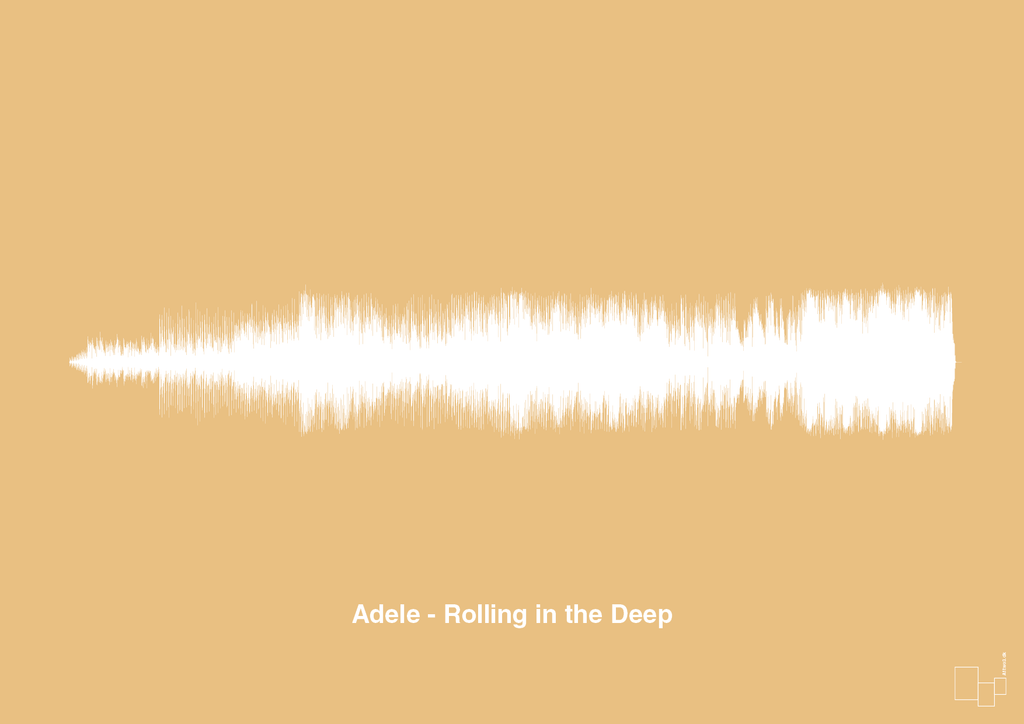 plakat: adele - rolling in the deep - charismatic-Soundwave-A1two3