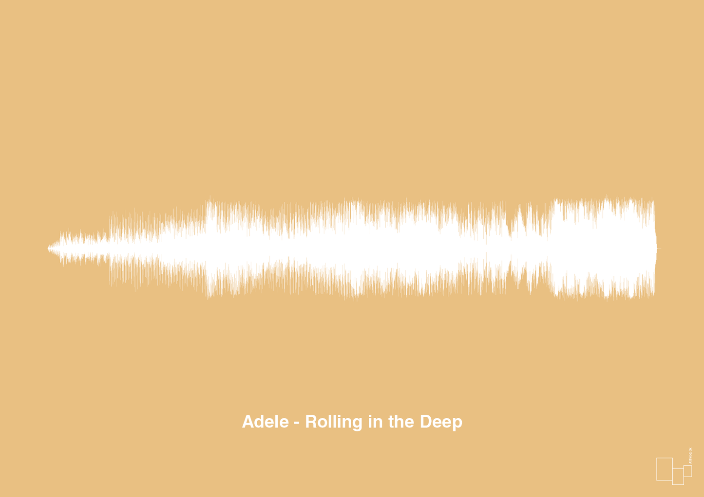 plakat: adele - rolling in the deep - charismatic-Soundwave-A1two3