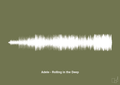plakat: adele - rolling in the deep - secret meadow-Soundwave-A1two3
