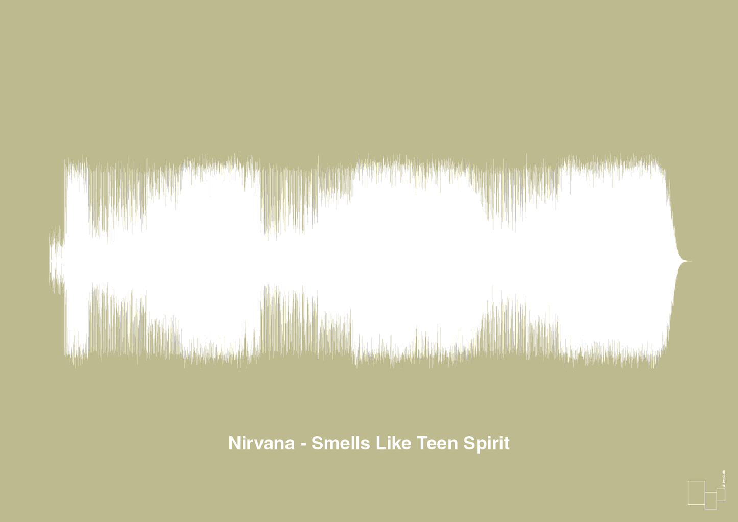 plakat: nirvana - smells like teen spirit - back to nature-Soundwave-A1two3