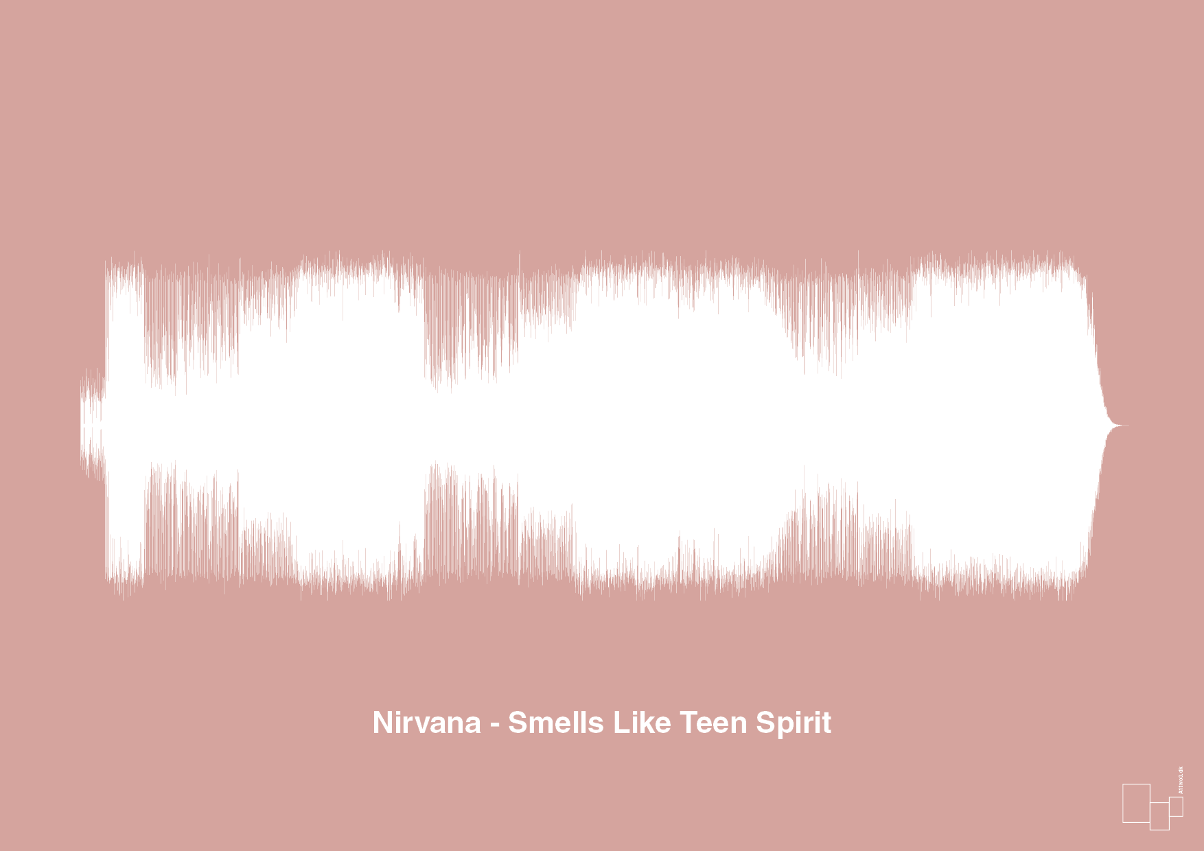 plakat: nirvana - smells like teen spirit - bubble shell-Soundwave-A1two3