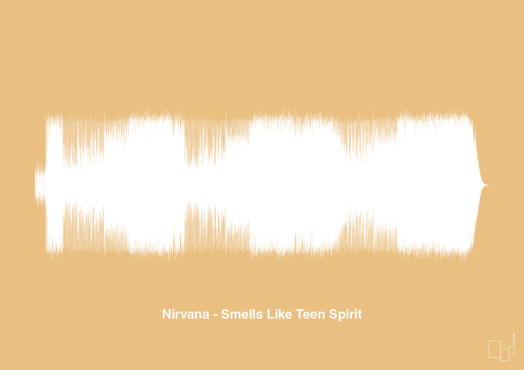 plakat: nirvana - smells like teen spirit - charismatic-Soundwave-A1two3