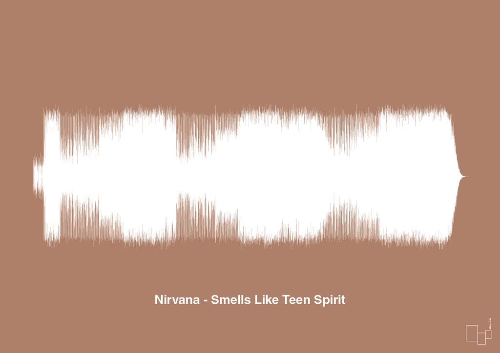 plakat: nirvana - smells like teen spirit - cider spice-Soundwave-A1two3