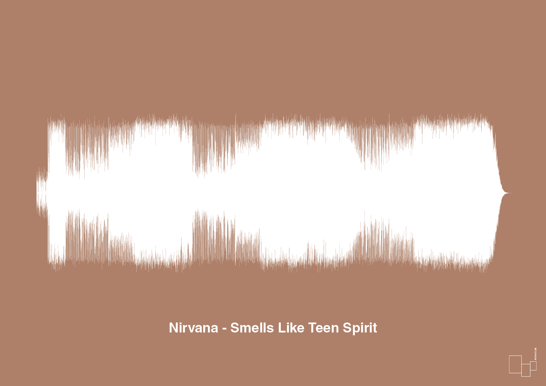 plakat: nirvana - smells like teen spirit - cider spice-Soundwave-A1two3