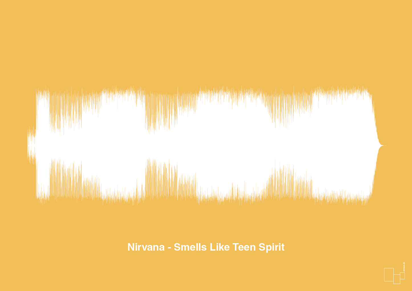 plakat: nirvana - smells like teen spirit - honeycomb-Soundwave-A1two3