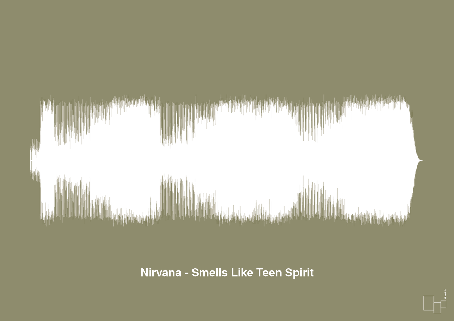 plakat: nirvana - smells like teen spirit - misty forrest-Soundwave-A1two3