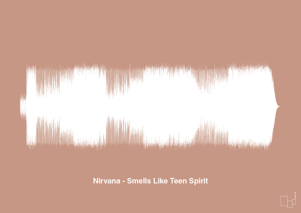 plakat: nirvana - smells like teen spirit - powder-Soundwave-A1two3