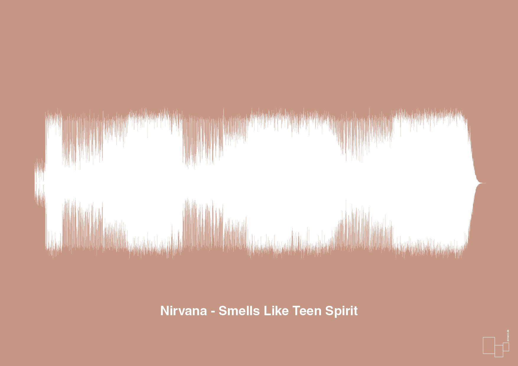 plakat: nirvana - smells like teen spirit - powder-Soundwave-A1two3