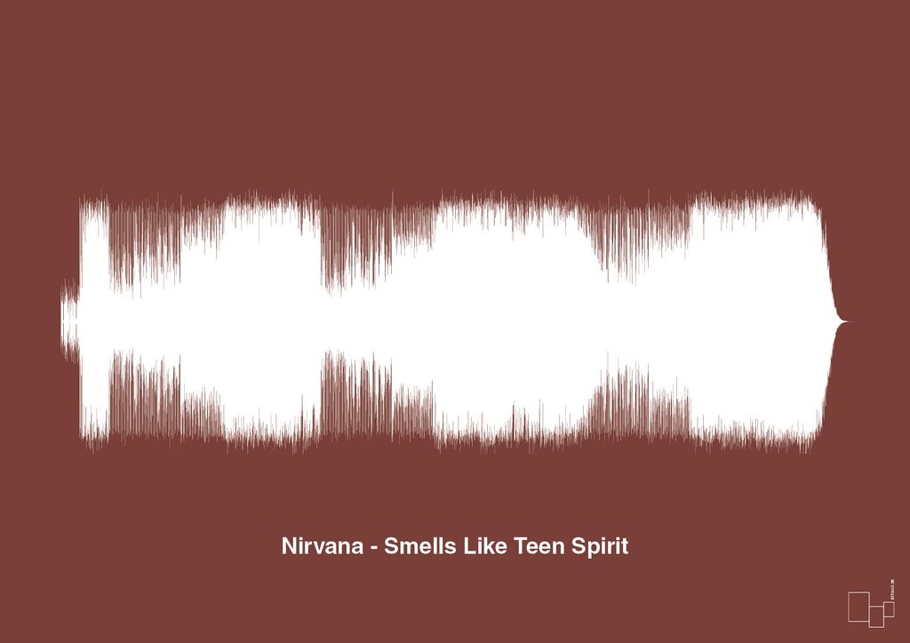 plakat: nirvana - smells like teen spirit - red pepper-Soundwave-A1two3