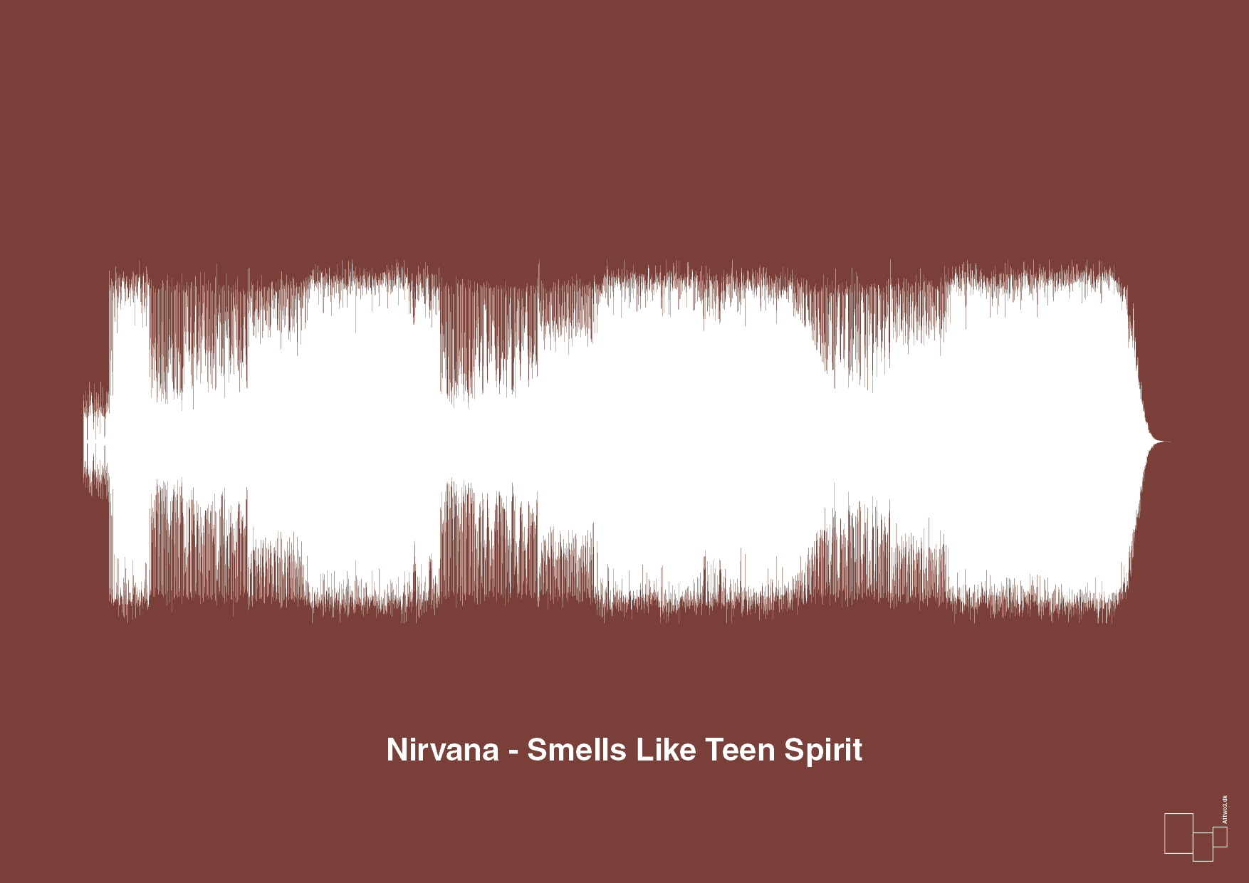 plakat: nirvana - smells like teen spirit - red pepper-Soundwave-A1two3